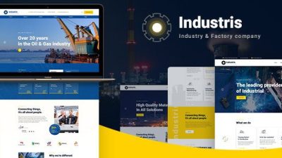 Industris v1.0.7 – Factory & Business WordPress Theme