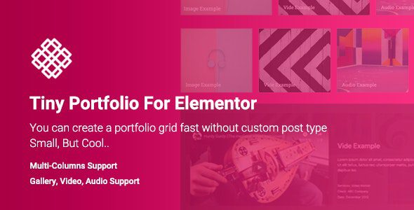Tiny Portfolio Widget For Elementor v1.0.7.4