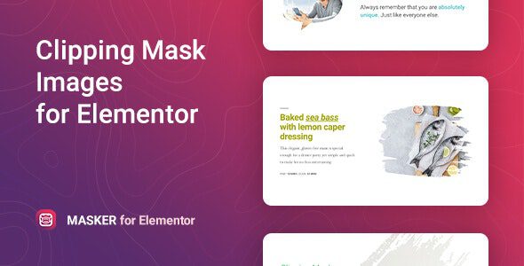 Masker v1.1.3 – Clipping Mask for Elementor