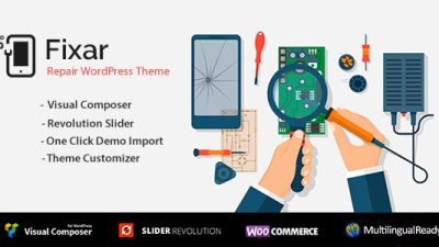 Fixar v1.4.2 – Phones & Computer Repair WordPress Theme