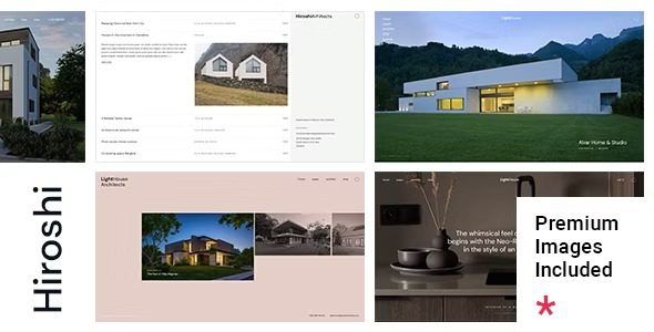 Hiroshi Nulled Architecture and Interior Design Theme Free Download