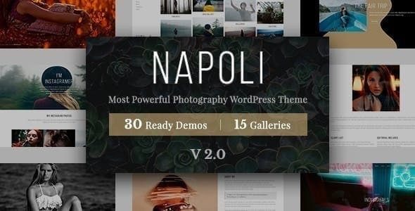 Napoli Photography Free Download WordPress Nulled