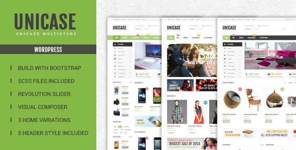 Unicase v.1.6.10 – Electronics Store WooCommerce Theme