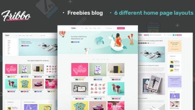 Fribbo v1.0.6 Freebies Blog WordPress Theme #