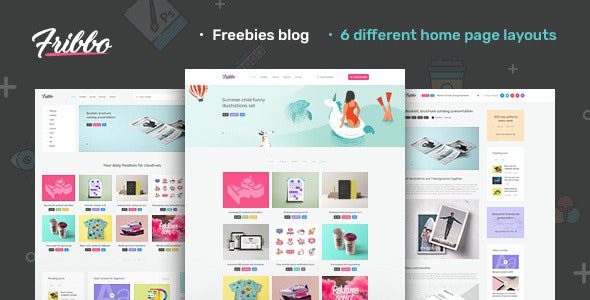 Fribbo v1.0.6 Freebies Blog WordPress Theme #