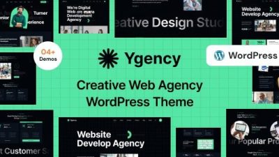Ygency v.1.0.3 – Web Design Agency WordPress Theme