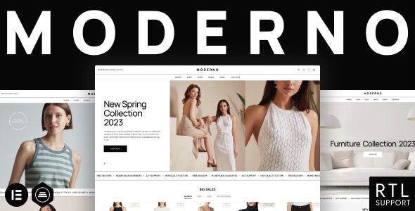 Moderno v.1.2 – Fashion & Furniture Store WooCommerce Theme
