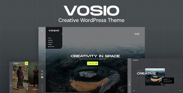 Vosio Nulled Creative WordPress Portfolio Free Download