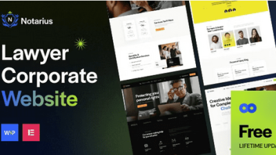 Notarius Nulled Legal Advisor & Law Services WordPress Theme Free Download