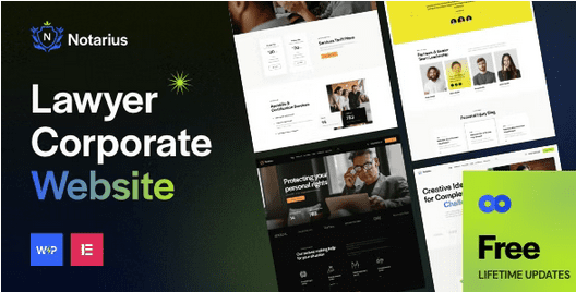 Notarius Nulled Legal Advisor & Law Services WordPress Theme Free Download