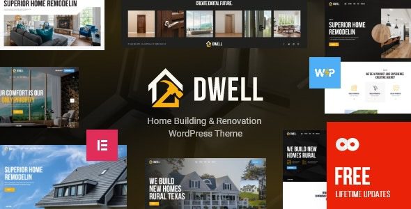 Dwell v.1.0.0 – Home Building & Renovation WordPress Theme