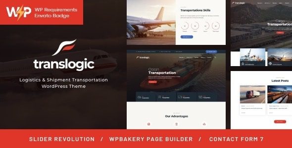 Translogic v1.2.6 Logistics & Shipment Transportation WordPress Theme