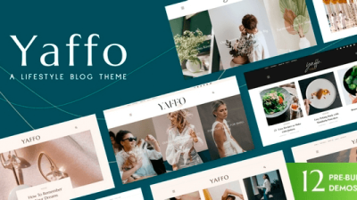 Yaffo 1.4.13 – A Lifestyle Personal Blog WordPress Theme