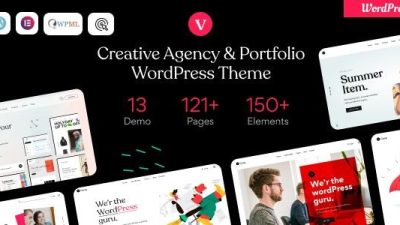 vCamp Nulled Creative Agency & Portfolio WordPress Theme Free Download