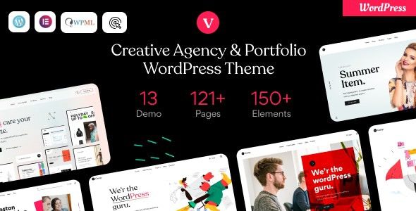 vCamp Nulled Creative Agency & Portfolio WordPress Theme Free Download