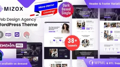 Mizox – Web Design Agency v1.1