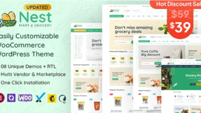 Nest v1.6 – Multipurpose WooCommerce WordPress Theme