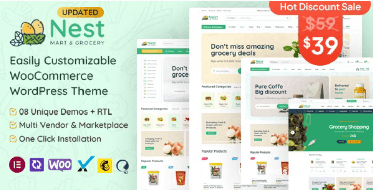 Nest v1.6 – Multipurpose WooCommerce WordPress Theme