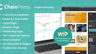ChainPress v1.0.9 – Financial WordPress Business Blog Theme