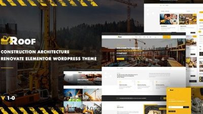 TheRoof v1.0.5 Construction And Architecture WordPress Theme