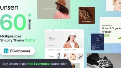 Unsen Nulled Multipurpose Shopify Theme OS2.0 Free Download