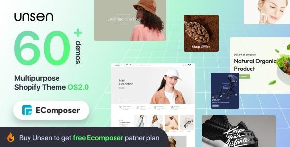 Unsen Nulled Multipurpose Shopify Theme OS2.0 Free Download