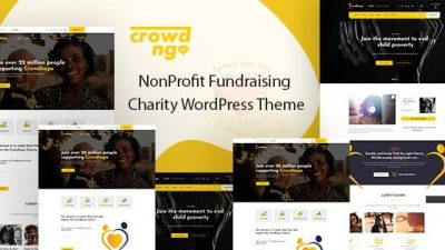 Crowdngo v.1.0.8 – Fundraising Charity WordPress Theme