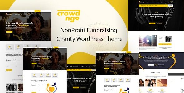Crowdngo v.1.0.8 – Fundraising Charity WordPress Theme