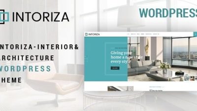 Intoriza v1.0.7 – Interior Architecture WordPress Theme