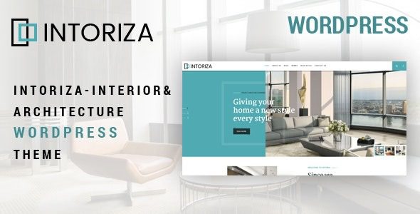 Intoriza v1.0.7 – Interior Architecture WordPress Theme