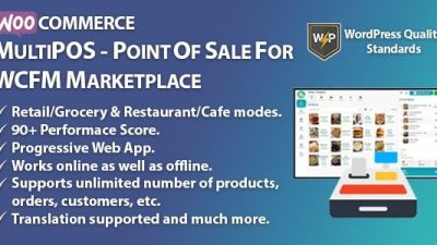 MultiPOS v2.2.0 – Point of Sale for WCFM Marketplace | MultiVendor POS System [Activated]