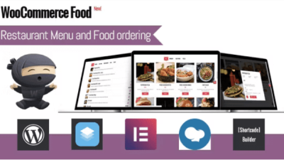 WooCommerce Food Nulled Restaurant Menu & Food ordering