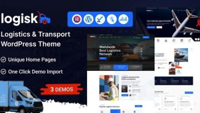 Logisk v.1.0 – Transport & Logistics Service WordPress Theme