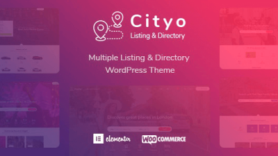 Cityo v1.1.31 Multiple Listing Directory WordPress Theme