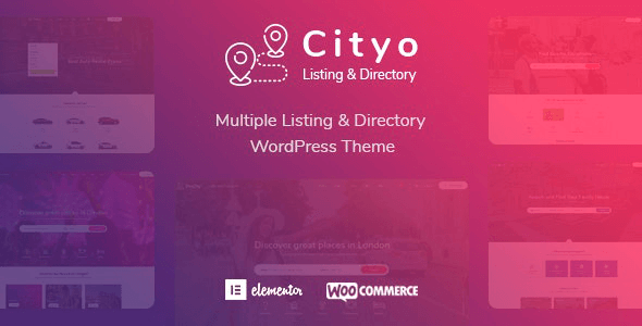 Cityo v1.1.31 Multiple Listing Directory WordPress Theme