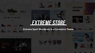 Extreme v1.5.4 Sports Clothing & Equipment Store WordPress Theme #