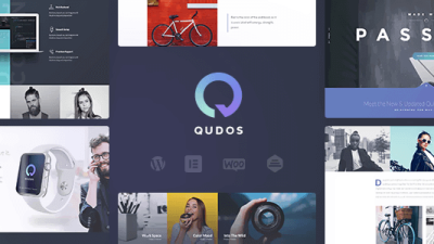 Qudos v.1.4.8 Multi-Purpose Business & Portfolio for Elementor WordPress Theme
