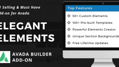 Elegant Elements for Fusion Builder and Avada Nulled