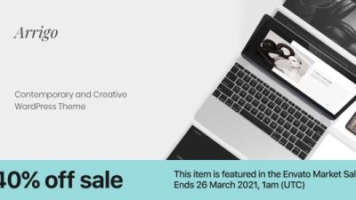 Arrigo Nulled Contemporary Creative Portfolio Elementor WordPress Theme Free Download