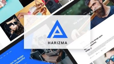 Harizma Nulled Modern Creative Agency WordPress Theme Free Download