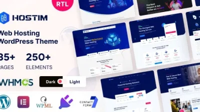 Hostim v2.6.0 Web Hosting WordPress Theme with WHMCS