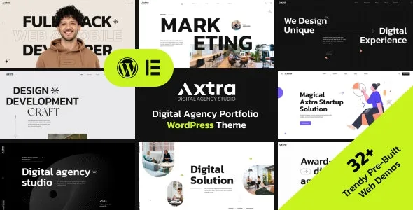 Axtra (v1.3) Digital Agency Creative Portfolio Theme