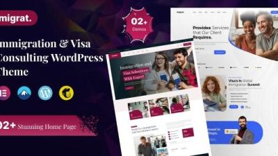 Imigrat v.1.1.2 – Immigration & Visa Consulting WordPress Theme