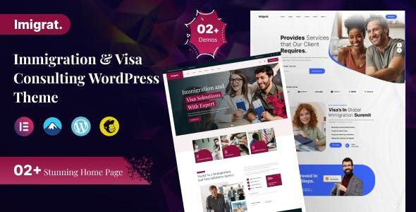 Imigrat v.1.1.2 – Immigration & Visa Consulting WordPress Theme