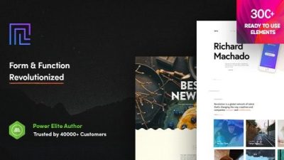 Revolution v2.4.7 Creative Multipurpose WordPress Theme
