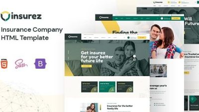 Insurez Insurance Company WordPress Theme Free Download