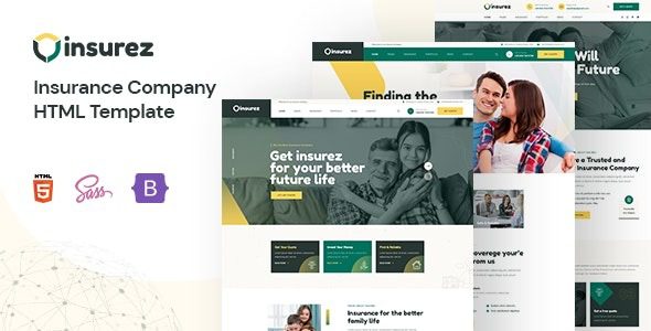 Insurez Insurance Company WordPress Theme Free Download