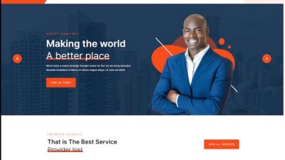 Calfin Nulled Business Finance WordPress Theme Free Download