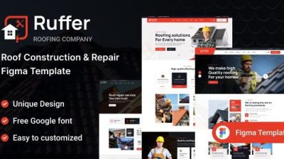 Ruffer v1.0.0 Roof Construction & Repair WordPress Theme