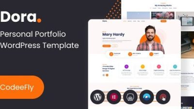 Dora v.1.0.0 – Personal Portfolio WordPress Theme
